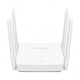 Router wireless Mercusys AC10, Pana la 1200 Mbps, WiFi 6, Dual Band